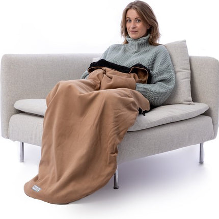 Cozy deken met voetenzak - Belieff