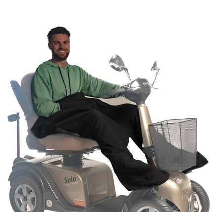 Belieff Scootmobiel deken twee voetenzakken