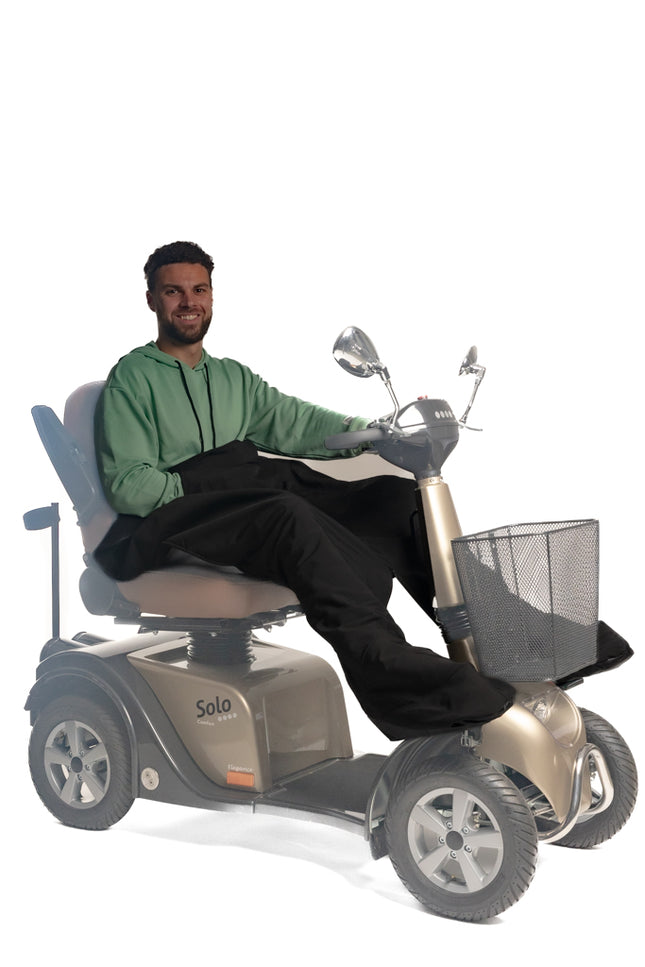 Belieff Scootmobiel deken twee voetenzakken