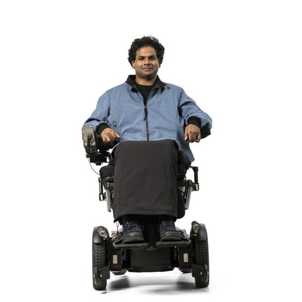 Rolstoel Jas AKI - Dubbelgevoerd - Mos