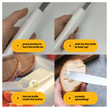 E-slicer Verwarmd Botermes